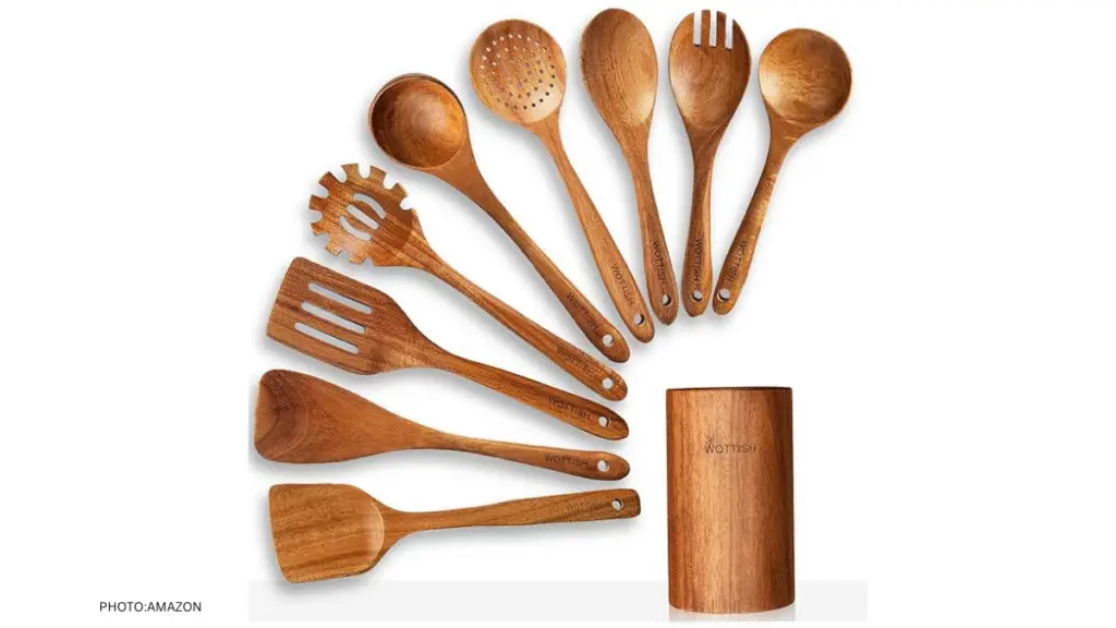 olive wood utensils