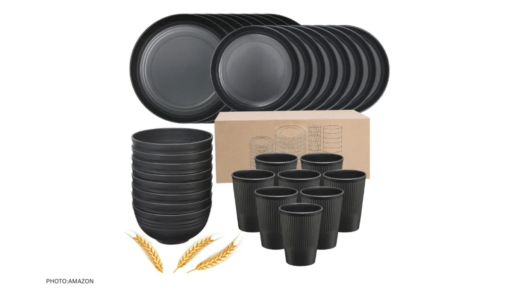 what is wheat straw dinnerware