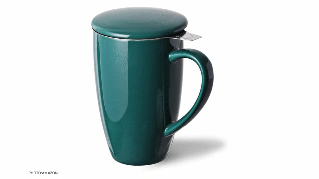 tea infuser and mug