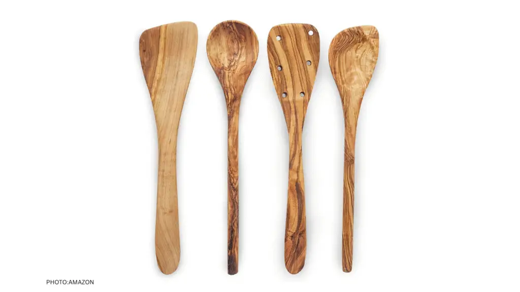 olive wood utensils