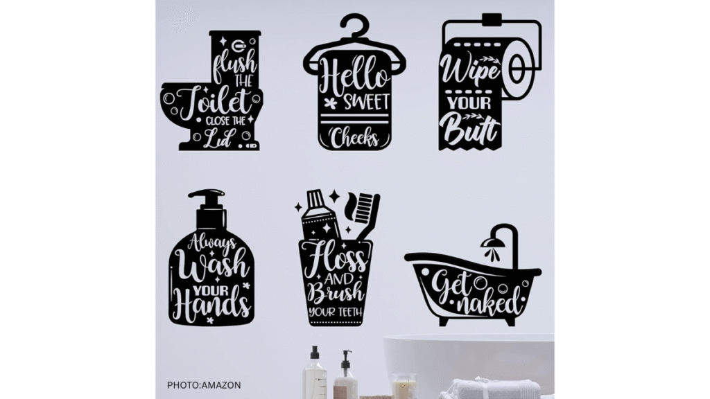 Bathroom Wall Decals Stickers